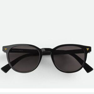 Bottega Soft Recycled Acetate Panthos Sunglasses, NWT